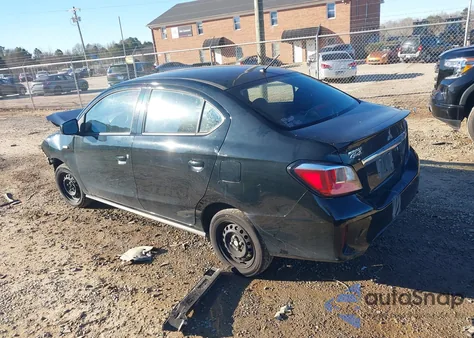 2022 Mitsubishi Mirage G4 Black Edition/Es/Le z USA, uszkodzony, nr VIN ML32FUFJ3NHF05785